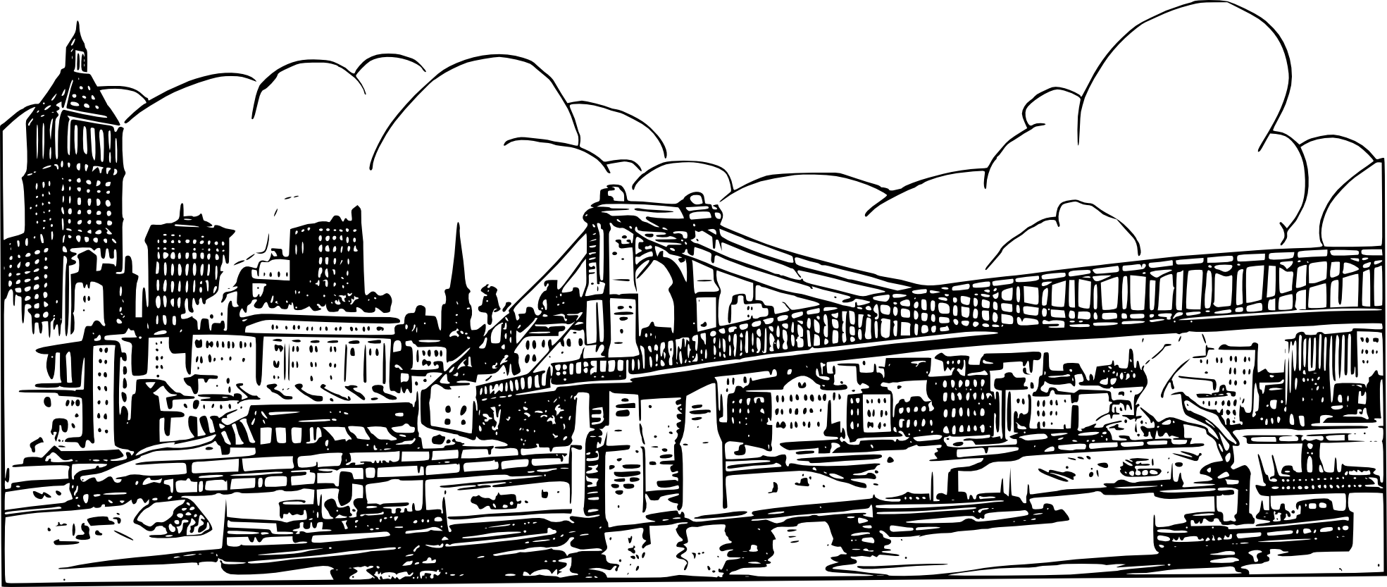 Plansa de colorat cu Orase 4 34